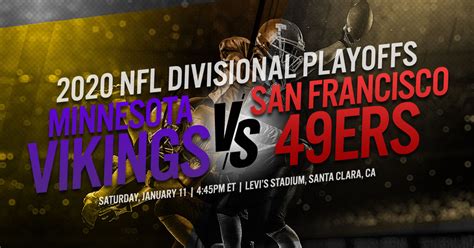 2020 NFL Divisional Playoffs: Minnesota Vikings vs. San Francisco 49ers