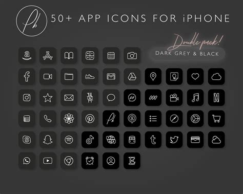 Dark and Mysterious: Elevate Your iPhone with These Captivating App Icons - Cungcaphangchinhhang.com