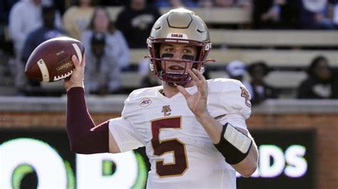 Former Boston College QB Phil Jurkovec Transferring To Pitt