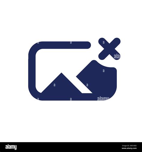 Remove Photo File Black Pixel Perfect Solid Ui Icon Stock Vector Image