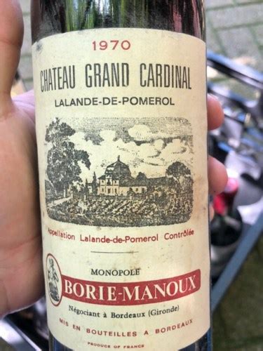 Borie Manoux Chateau Grand Cardinal Lalande De Pomerol Vivino