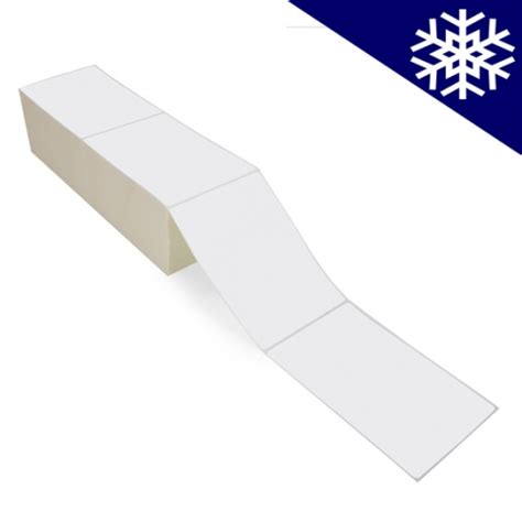 X Direct Thermal Freezer Grade Fanfold Kroy Labels Ribbons