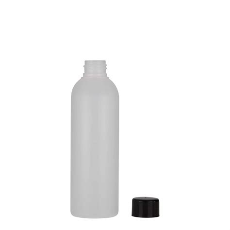 Plastic Fles Tuffy 200 Ml HDPE Naturel Monding GPI 24 410 HDPE