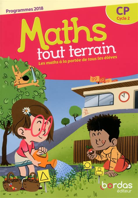 Maths Tout Terrain Cp Fichier De L L Ve Ed Bordas Diteur