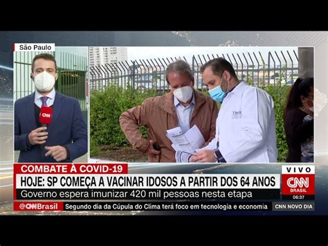 S O Paulo Come A A Vacinar Idosos De Anos Contra A Covid Nesta