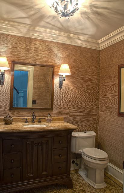 Chappaqua Complete Transformation Traditional Powder Room New