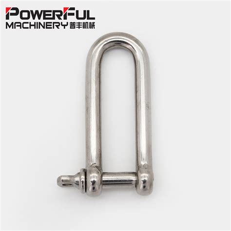 Ss Ss European Type Dee Shackle Stainless Steel Long D Shackle