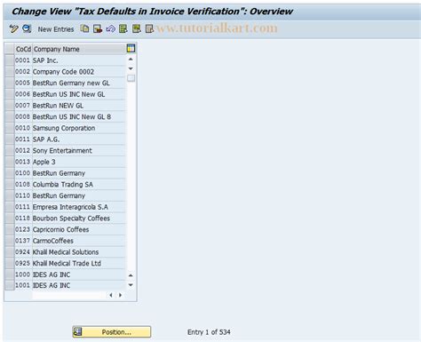 Omr2 Sap Tcode C Rm Mat Mr Default Incoming Invoice