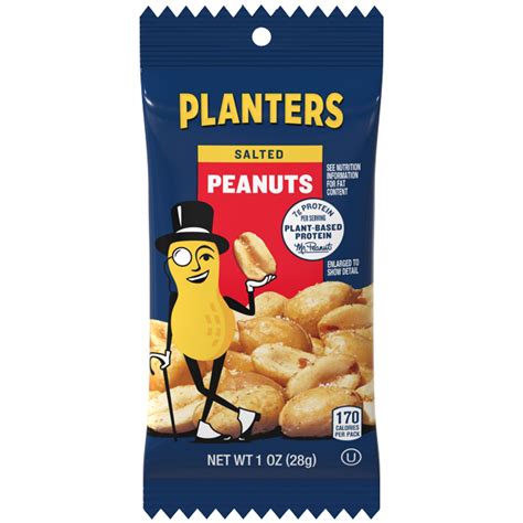 Planters® Salted Peanuts 1 Oz 1224 Packs Planters® Brand