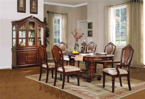 Cherry Wood Dining Room Set