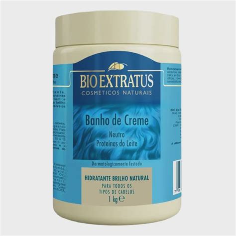 Banho De Creme Brilho Natural Neutro 1000 L Bio Extratus Submarino