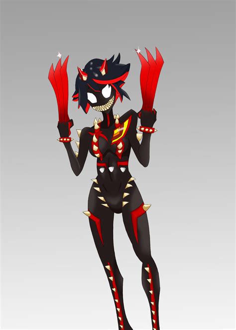 Kill La Kill X Venom Ryuko Blade Form By Partyrock414 On Deviantart