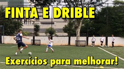 Exercícios Para Melhorar Finta E Drible Treino De Futebol Treino De