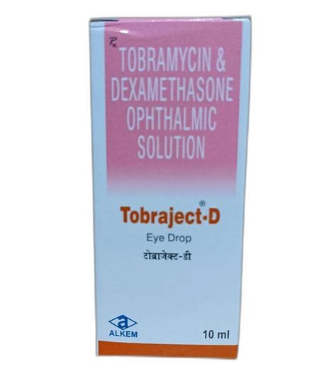 Tobramycin And Dexamethasone Ophthalmic Solution Ml At Rs Box In