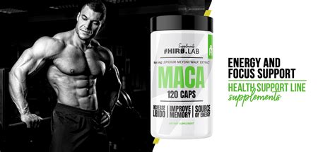 Maca 120caps HIRO LAB Cena Dawkowanie Opinie Sklep MusclePower