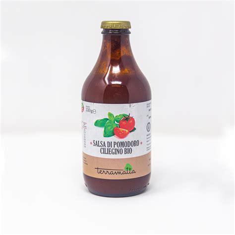 Salsa Di Pomodoro Ciliegino Bio Gr Kilometrozerouno