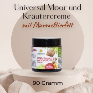 Sonnenmoor Universal Moor Und Kr Utercreme Mit Murmeltierfett