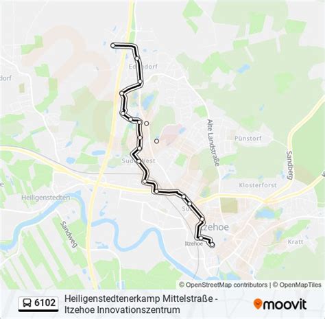 6102 Route: Schedules, Stops & Maps - Itzehoe Izet (Updated)