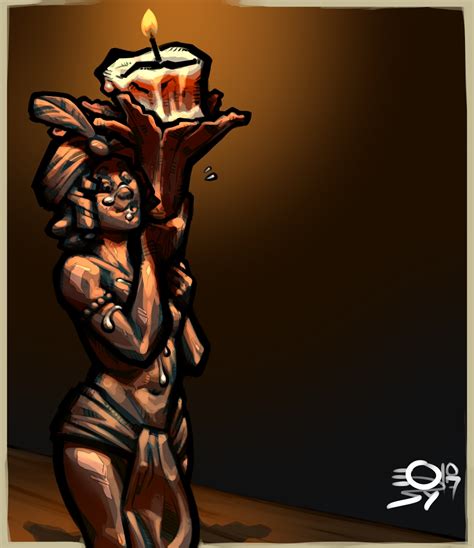 Candle Girl By Qsy Hentai Foundry