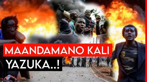 BREAKING ANGRY KISUMU RESIDENTS BLOCK ROADS AFTER THIS HAPPENED YouTube