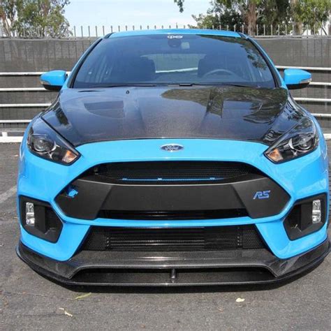 Focus Rs Mk Anderson Composites Carbon Fibre Ar Style Front Lip