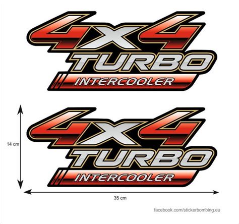 Stickers 4x4 Turbo Intercooler Etsy