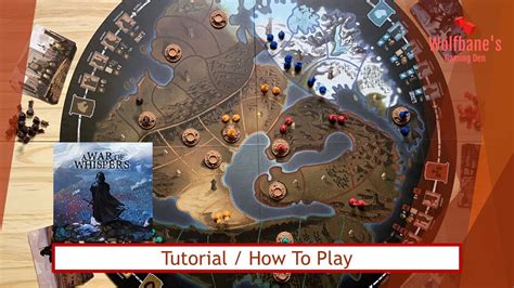 A War Of Whispers Board Game Tutorial How To Play With Examples