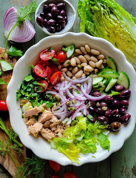 Mediterranean White Bean And Tuna Salad The Lemon Apron