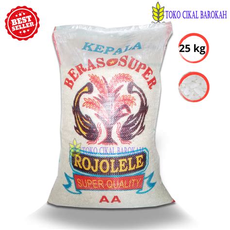 Beras Rojolele Kualitas Super 25 Kg Lazada Indonesia