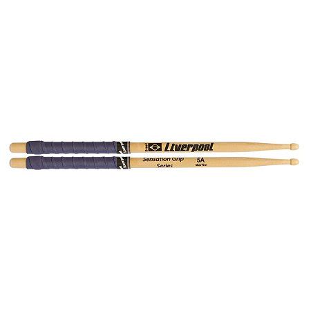 Baqueta de Bateria Liverpool Sensation Grip 5A Marfim O Acústico