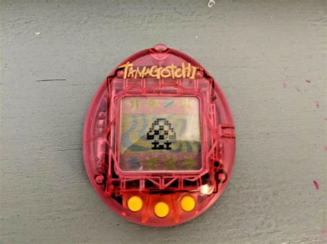 Bandai Original Tamagotchi 1997 English RARE Clear Pink! Quick shipping ...