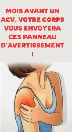 Un Mois Avant Un Accident Vasculaire C R Bral Votre Corps Vous Enverra