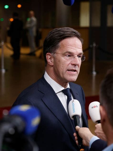 Mark Rutte H Tte Bereits Vor Monaten Zum N Chsten Nato Generalsekret R