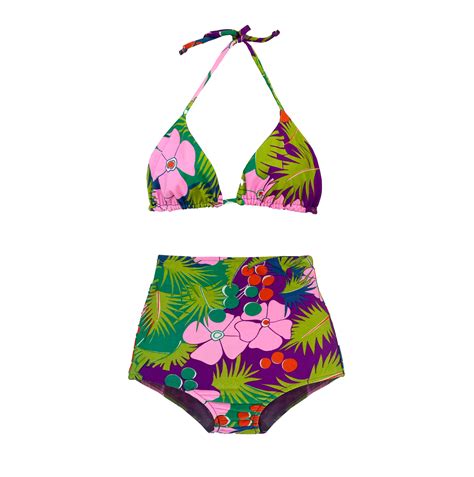 ÚLTIMA PEÇA Biquíni Hot Pants 60s Groovy Bananaland