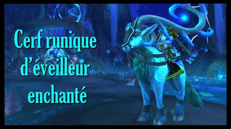 Cerf Runique D Veilleur Enchant Elite Monture Wow Enchanted