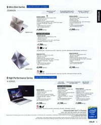 Asus Notebooks Page Brochures From Comex Singapore On Tech