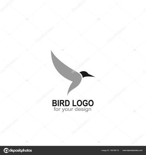 Vector: flying bird design | Bird Logo Flying Bird Icon Simple Logo ...