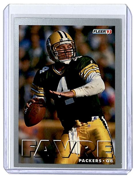 1993 Fleer Brett Favre Green Bay Packers 103 EBay