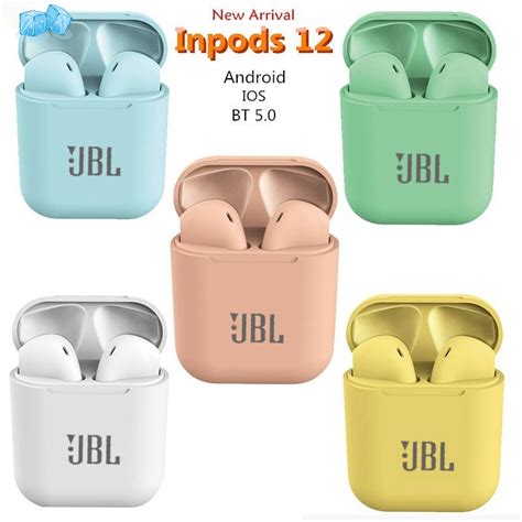 Fone Jbl Sem Fio Bluetooth Tws Inpods I Para Android E Iphone Sem Fio