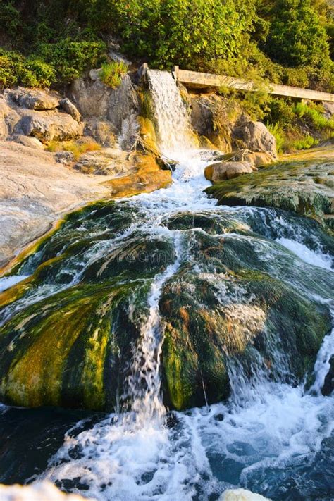 Natural Thermal Springs, Thermopylae. Stock Photo - Image of baths ...