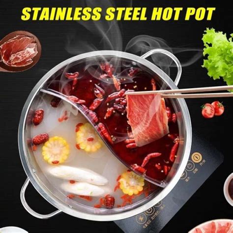 Promo Suki Pan Hot Pot Panci Shabu 28cm Tutup Kaca Panci Shabu 2