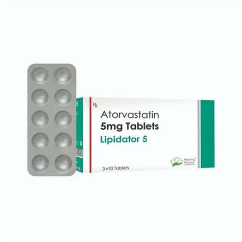 Atorvastatin 10 Mg Tablets At Rs 720 Box Atorvastatin Tablet In