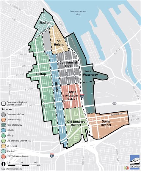 Tacoma Neighborhood Map