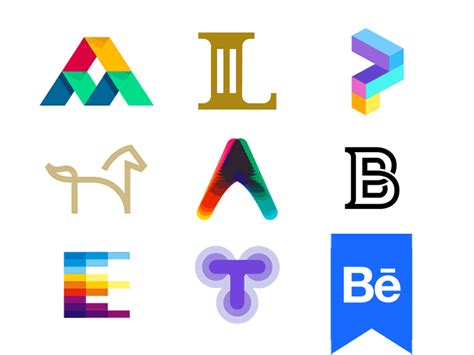 Alphabet A Z Letter Marks Monograms Logo Symbols Collection By Alex