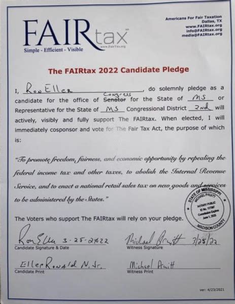 The Grassroots Corner May 2 2022 Fairtax