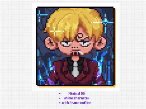 A Pixel Art portrait of people or anime characters | Upwork