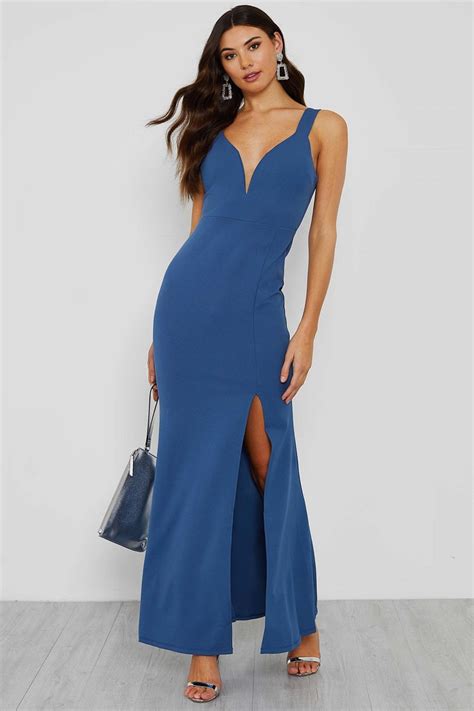 WalG Deep V Maxi Dress WalG Party Dresses