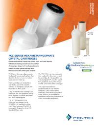 Pentek PCC-1 Hexametaphosphate Cartridge for #10 Standard Housing ...