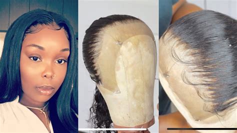 How I Customize And Make My Lace Frontal Wigs Start To Finish Ft