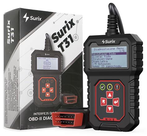 Interfejs Diagnostyczny Tester Obd2 Polski Skaner Surix T31 Xss Za 8499 Zł Z Katowice Allegro